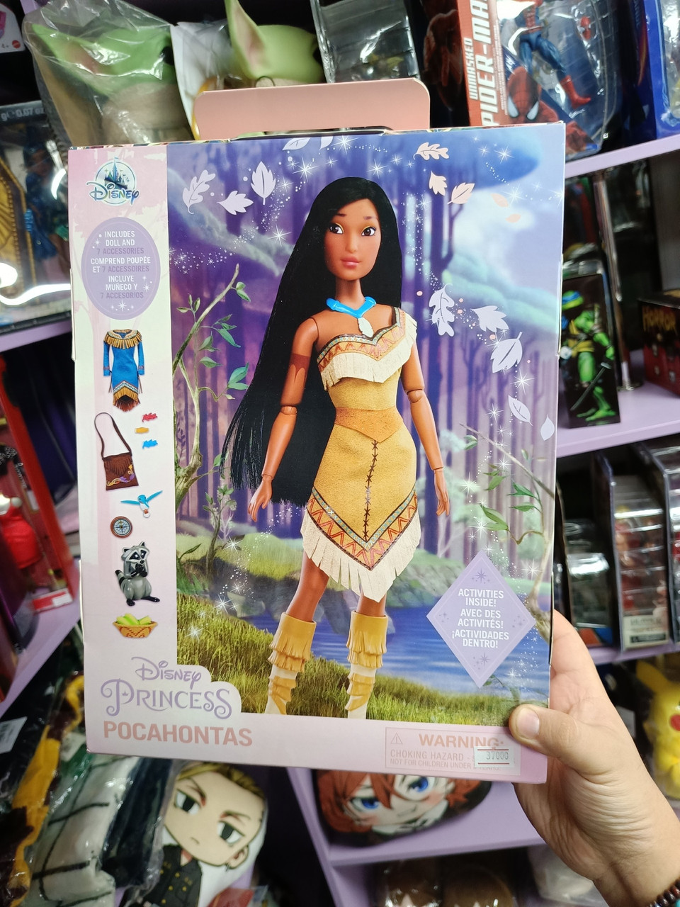 Оригинальная кукла Покахонтас - Pocahontas Disney Story Doll (Байтурсынова 15), фото 1