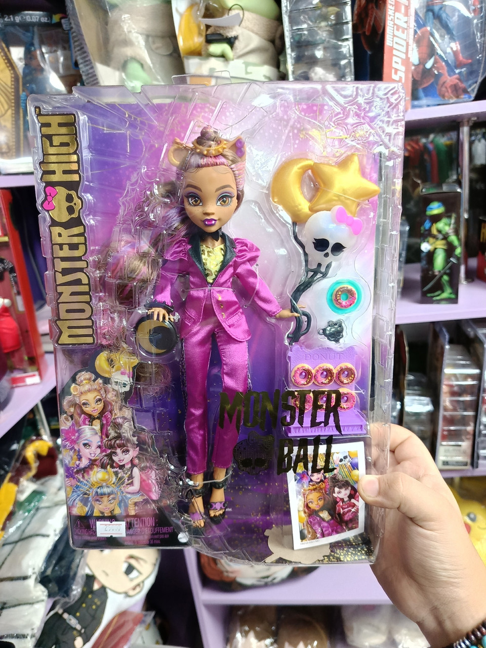 Оригинальная кукла Monster High Monster Ball Clawdeen Wolf - фото 1 - id-p114212370