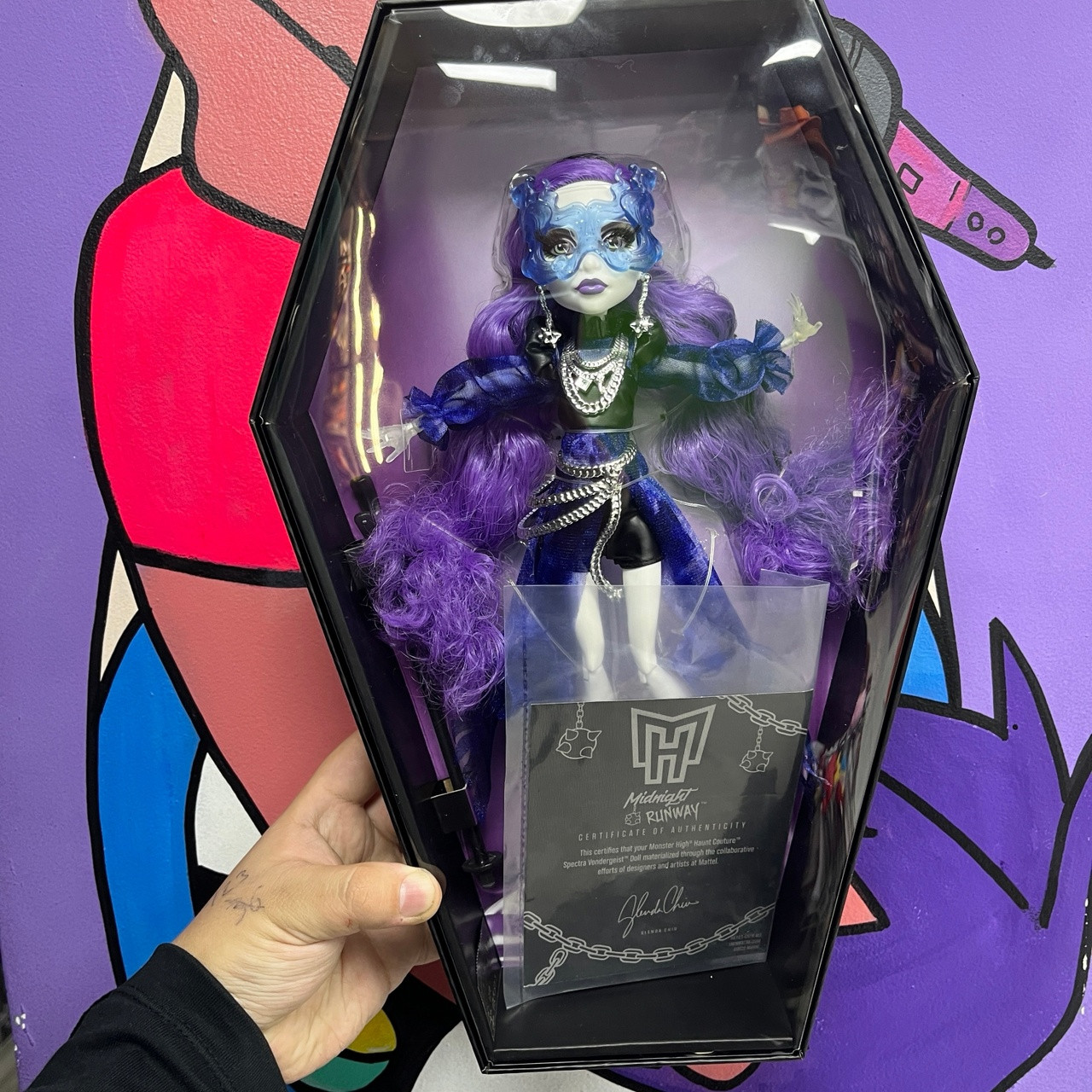 Оригинальная кукла Monster High Midnight Runway Spectra Vondergeist (Байтурсынова 15) - фото 1 - id-p114212390