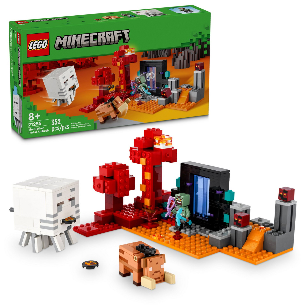 Lego 21255 Minecraft Экспедиция в нижний мир - фото 1 - id-p114044516