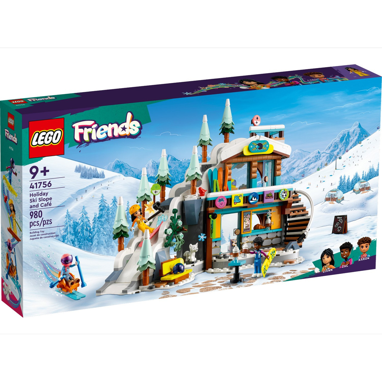 41756 Lego Подружки Горнолыжный склон для отдыха и кафе