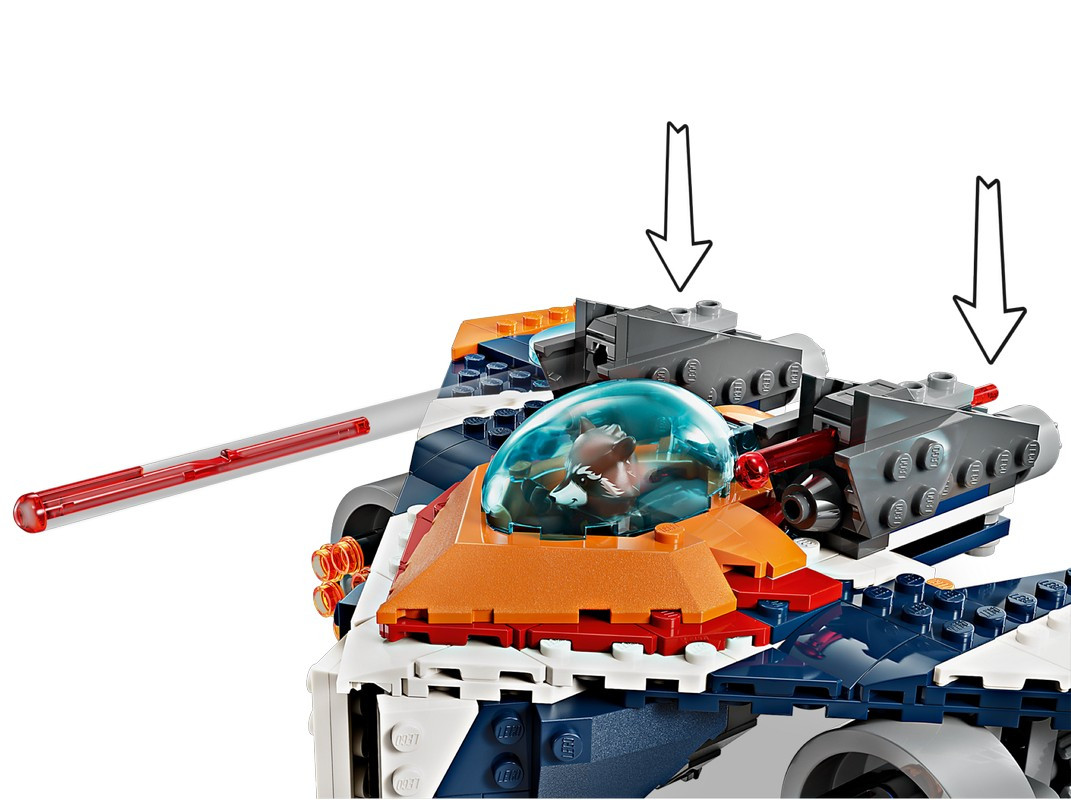 Lego 76278 Супер Герои Боевая птица Ракеты против Ронана - фото 2 - id-p114119647