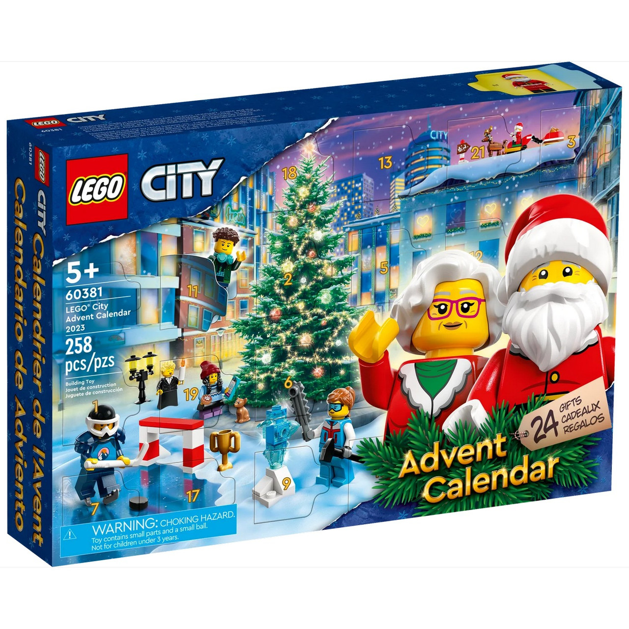 60381 Lego City Адвент-календарь 2023, Лего Город Сити - фото 1 - id-p112365298