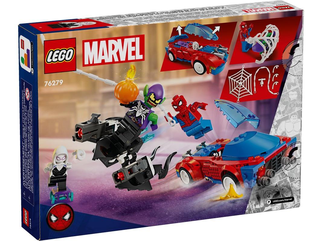 Lego 76279 Супер Герои Гоночная машина Человека-паука и Зеленый Гоблин Веном - фото 6 - id-p114119648