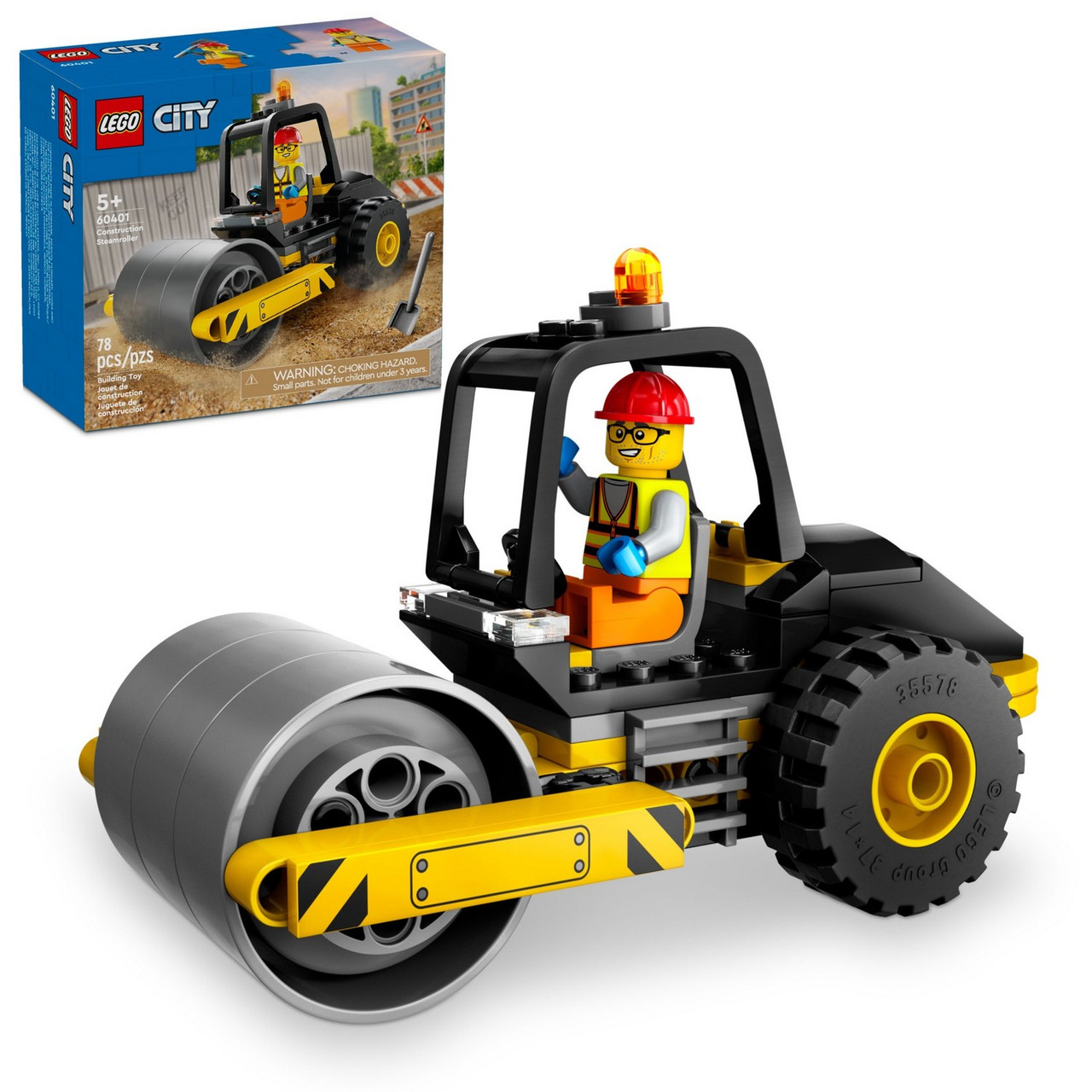 Lego 60401 Город троительный каток