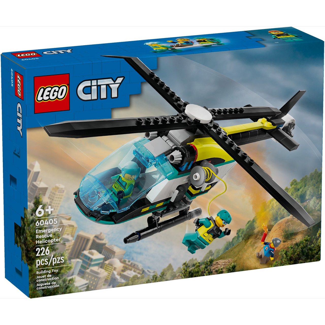 Lego 60405 Город Спасательный вертолет