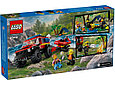 Lego 60412 Город Пожарная машина 4x4 с катером, фото 2