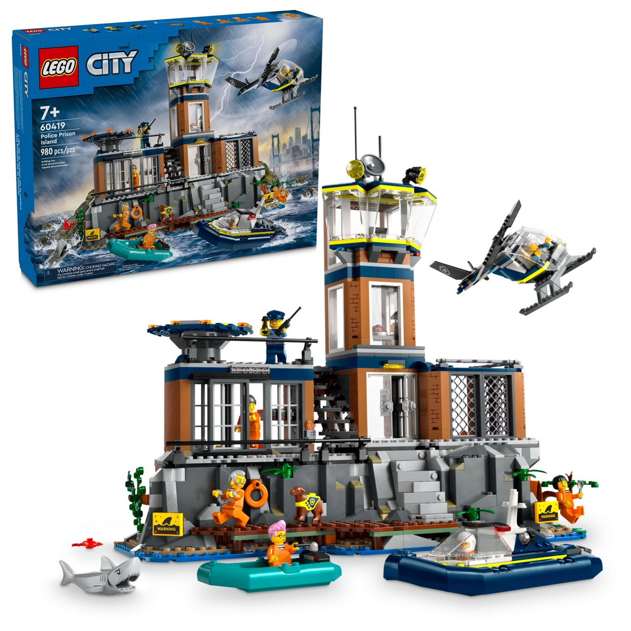 Lego 60419 Город Полицейский тюремный остров