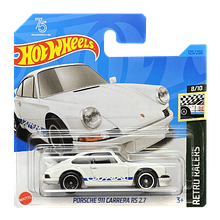 Hot Wheels Модель Porsche 911 Carrera RS 2.7, белый