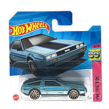 Hot Wheels Модель DeLorean DMC, голубой