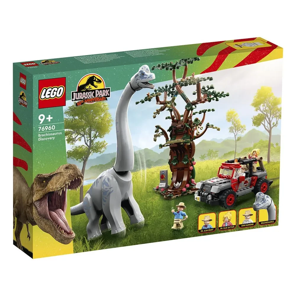 76960 Lego Jurassic Park Открытие Брахиозавра, Лего Парк Юрского периода