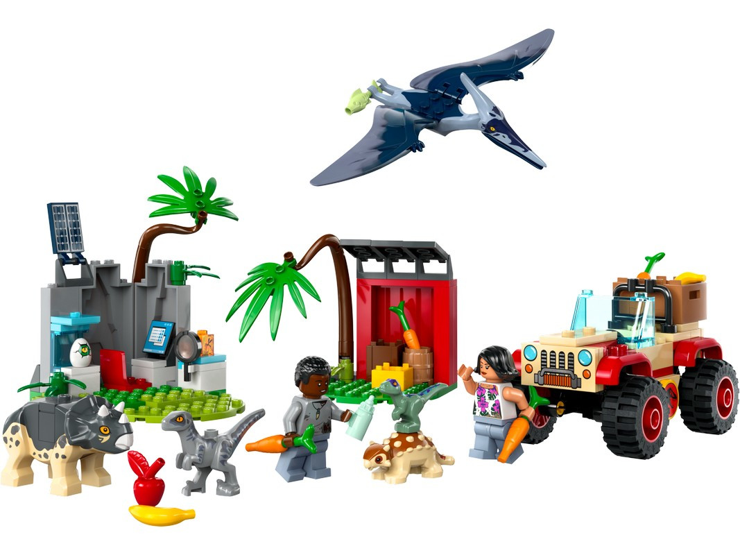 Lego 76963 Jurassic World Центр спасения детенышей динозавров - фото 3 - id-p114078697