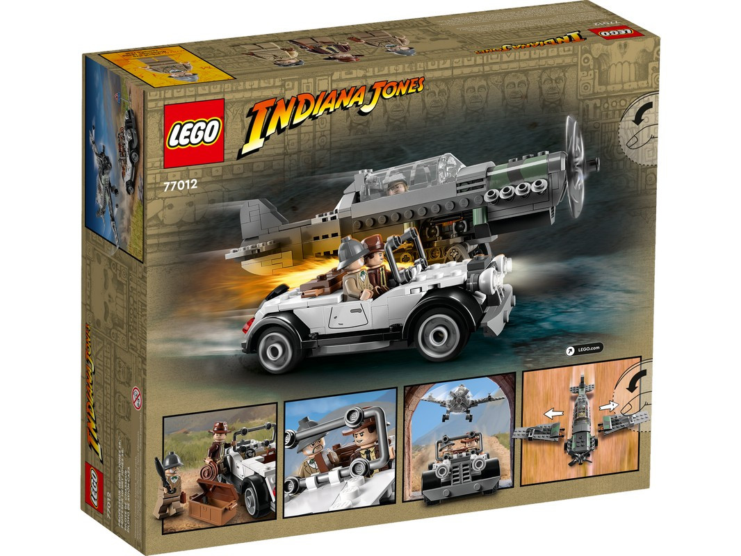 77012 Lego Индиана Джонс Приследование истребителя - фото 2 - id-p111032386