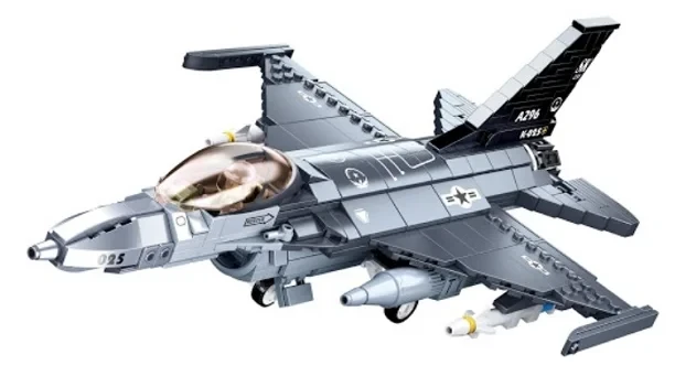 Sluban M38-B0891 Конструктор Самолёт Истребитель F-16C - фото 3 - id-p106699133