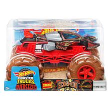 Hot Wheels Машинка Монстр трак Scorpedo, масштаб 1:24, Хот Вилс HKM61