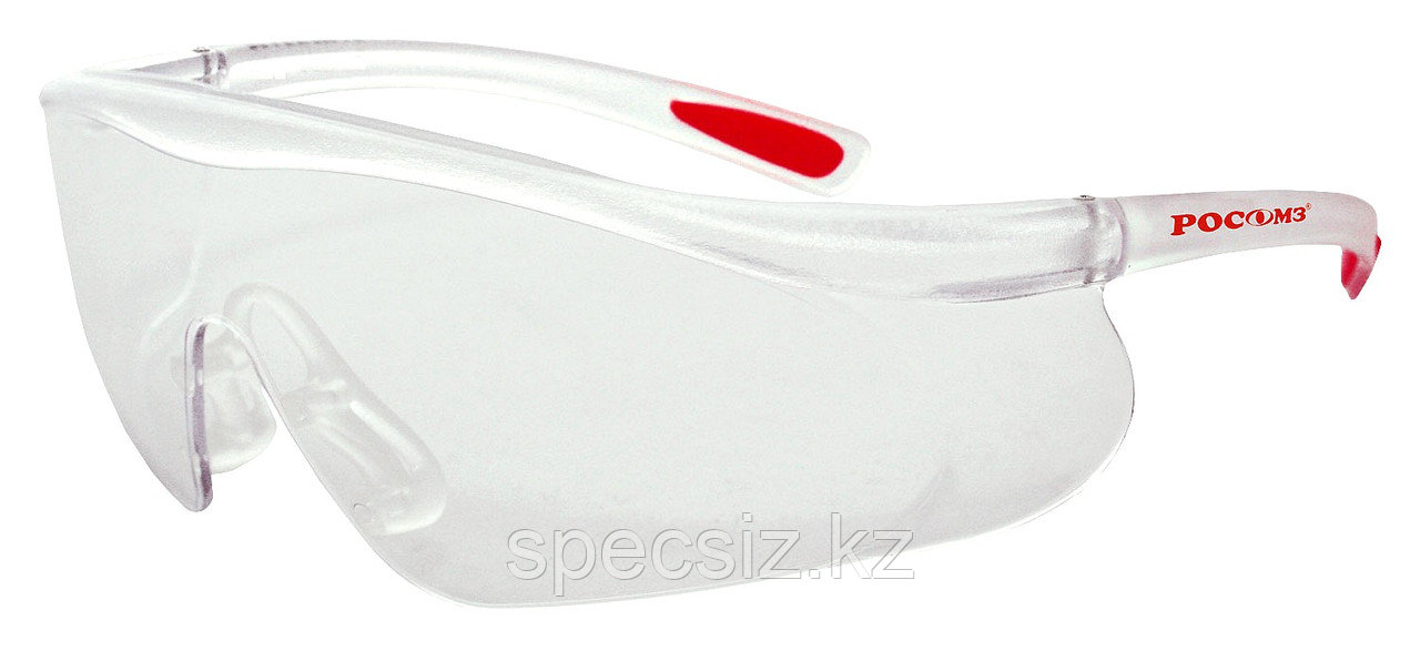 Защитные очки прозрачные рабочие РОСОМЗ О55 HAMMER PROFI SUPER 15530 VS - фото 1 - id-p114217743