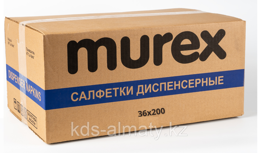 Диспенсер салфеткалары MUREX, 200 парақтан тұратын 36 қаптама - фото 1 - id-p114217999