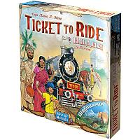 Настольная игра: Ticket to ride (Билет на поезд) Индия и Швейцария | Хоббиворлд