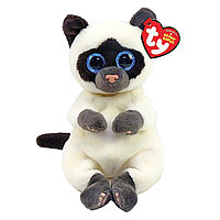 TY: Мягкая игрушка Beanie Boo's сиамская кошка Мисо, 15см