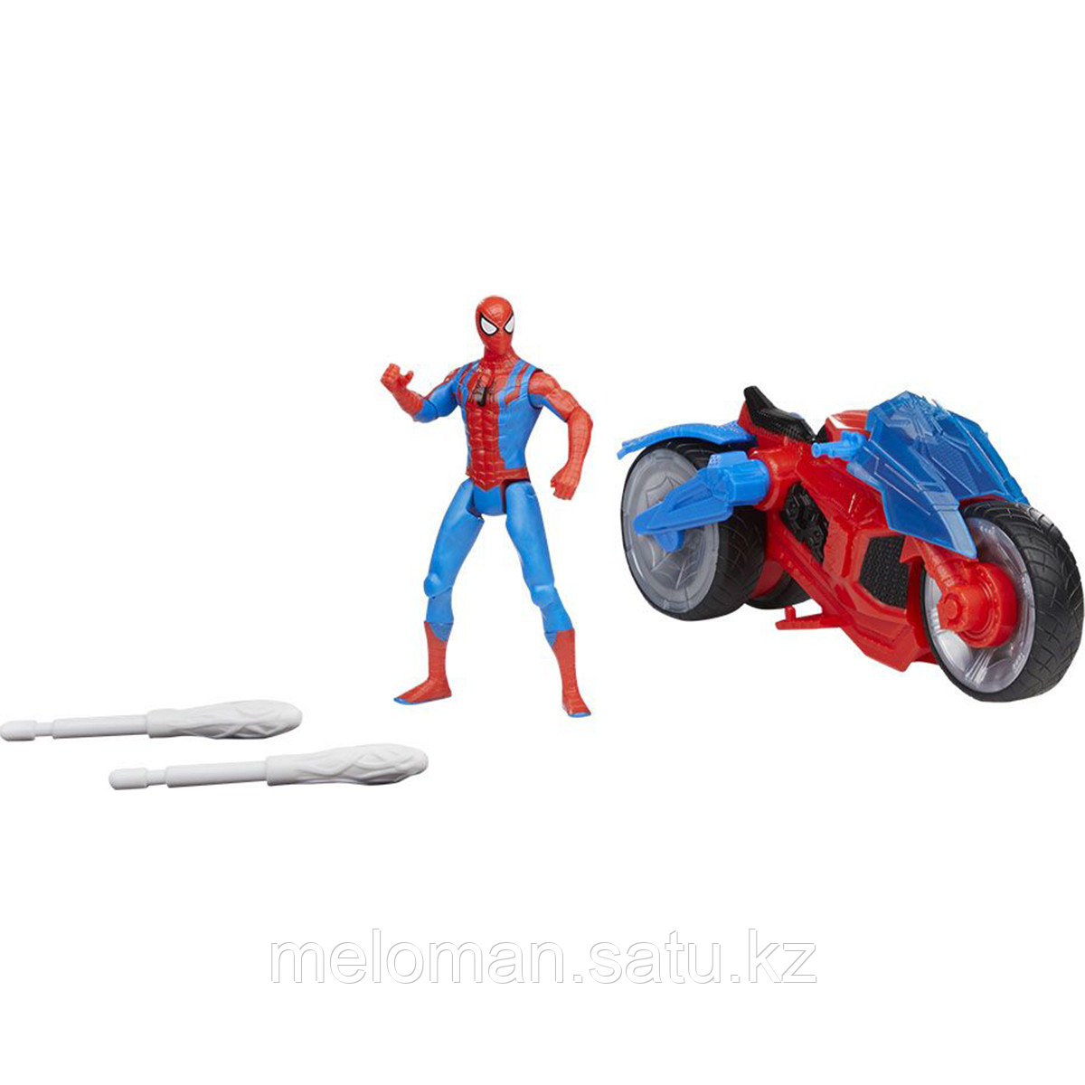 Spider-Man: Classics. Фигурка Человека-Паука с мотоциклом - фото 1 - id-p113871032
