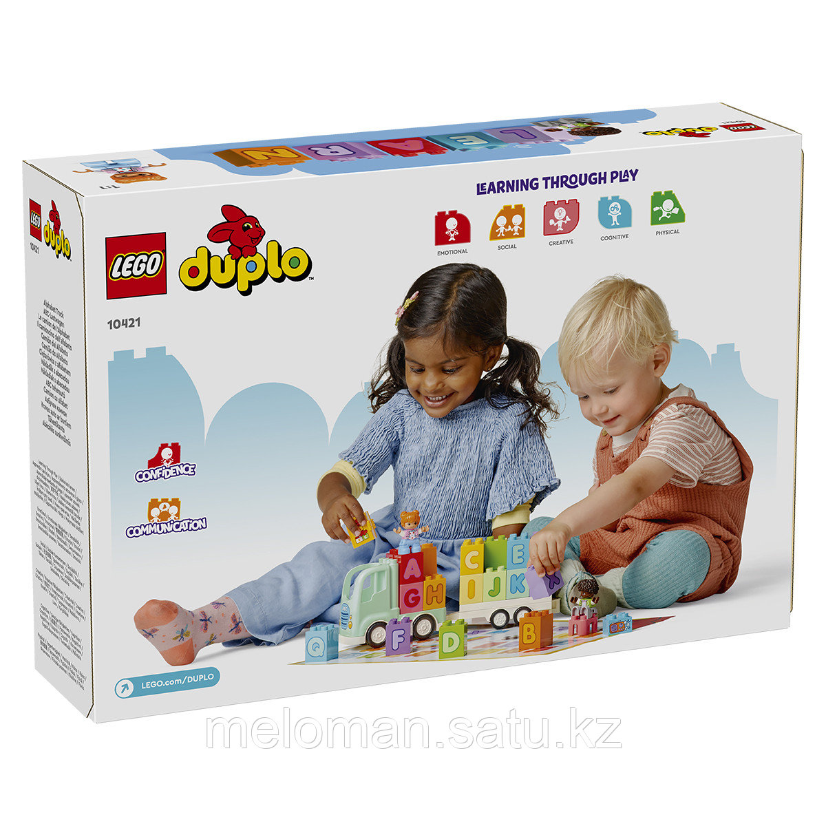 LEGO: Алфавитный грузовик DUPLO 10421 - фото 4 - id-p114078896