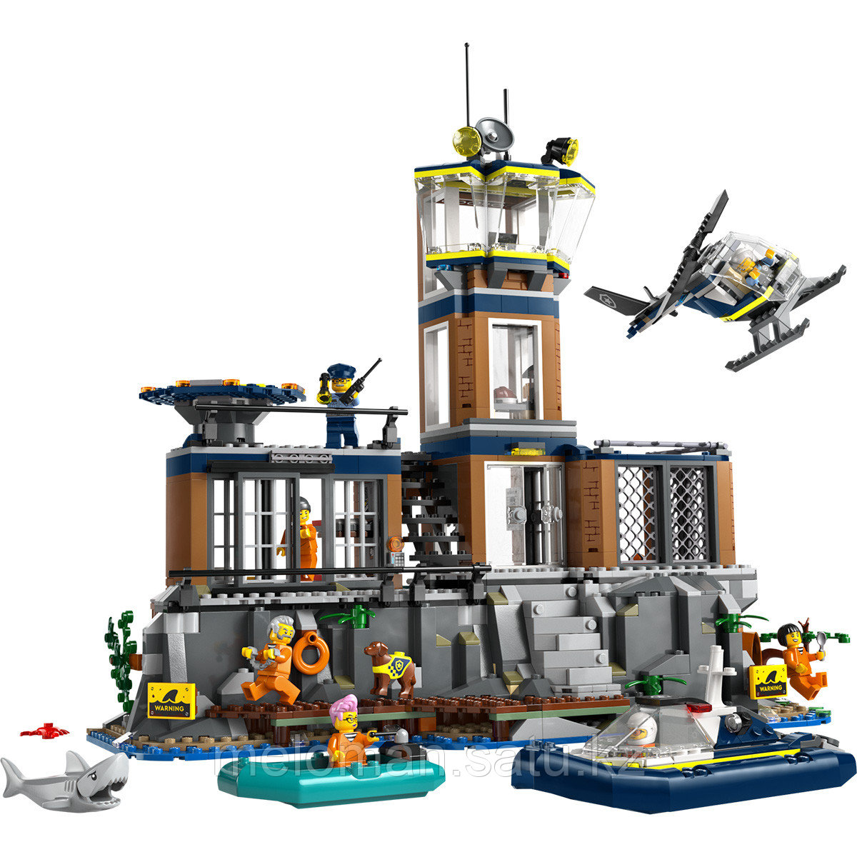 LEGO: Остров полицейской тюрьмы CITY 60419 - фото 5 - id-p114078941
