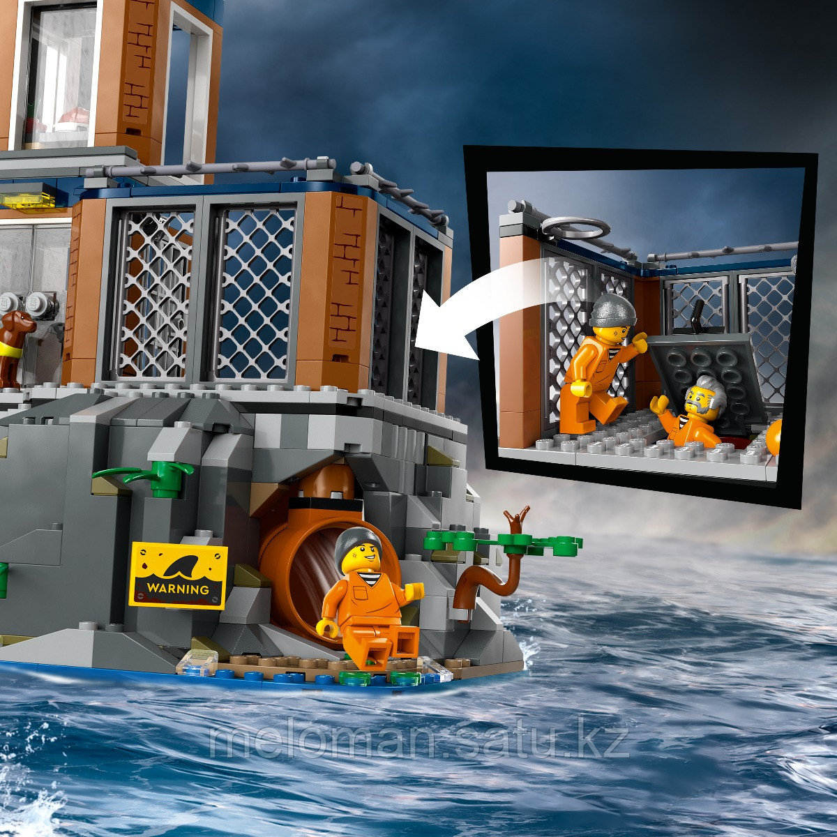 LEGO: Остров полицейской тюрьмы CITY 60419 - фото 9 - id-p114078941