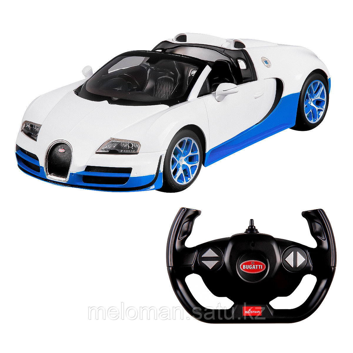 Rastar: 1:14 Bugatti Grand Sport Vitesse, цвет белый