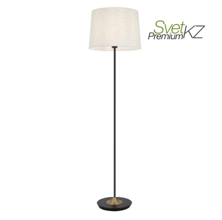 Напольный светильник PremiumSvet 8109-1L BK+GD, E27, 40 Вт