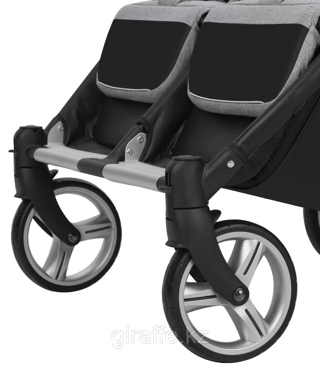 Прогулочная коляска для двойни Carrello Connect c люльками Ink Gray - фото 5 - id-p114222297