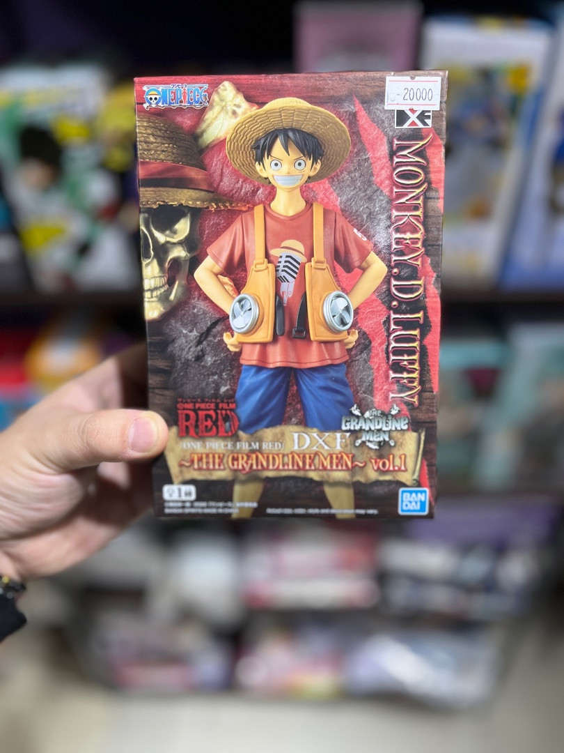 Оригинальная фигурка Bandai Banpresto One Piece DXF Figure - The Grandline Men vol.1 - Luffy (ТЦ Евразия)