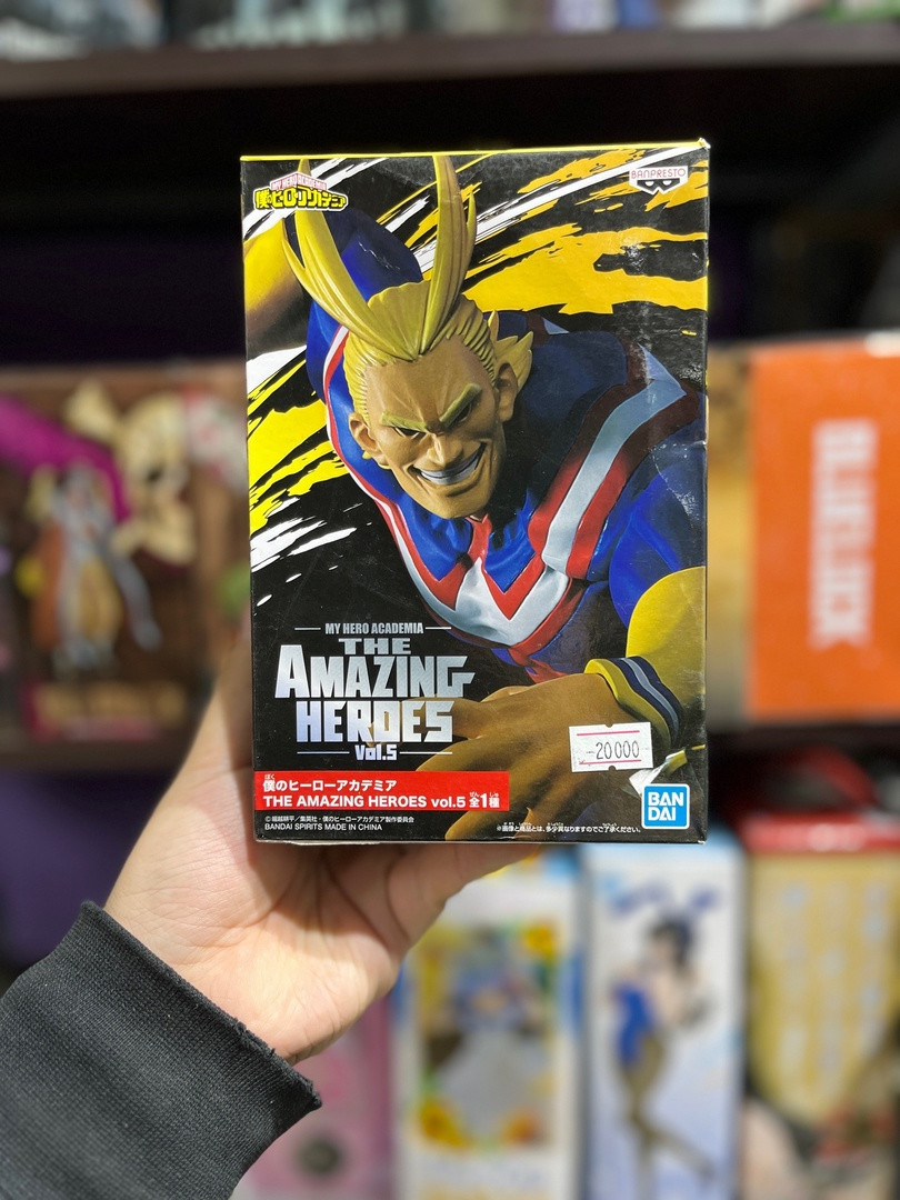 Оригинальная фигурка Bandai Banpresto My Hero Academia The Amazing Heroes Vol.5 - All Might (ТЦ Евразия) - фото 1 - id-p114222690