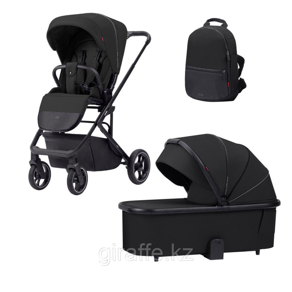 Прогулочная коляска Carrello Alfa 2в1 2023 Midnight Black