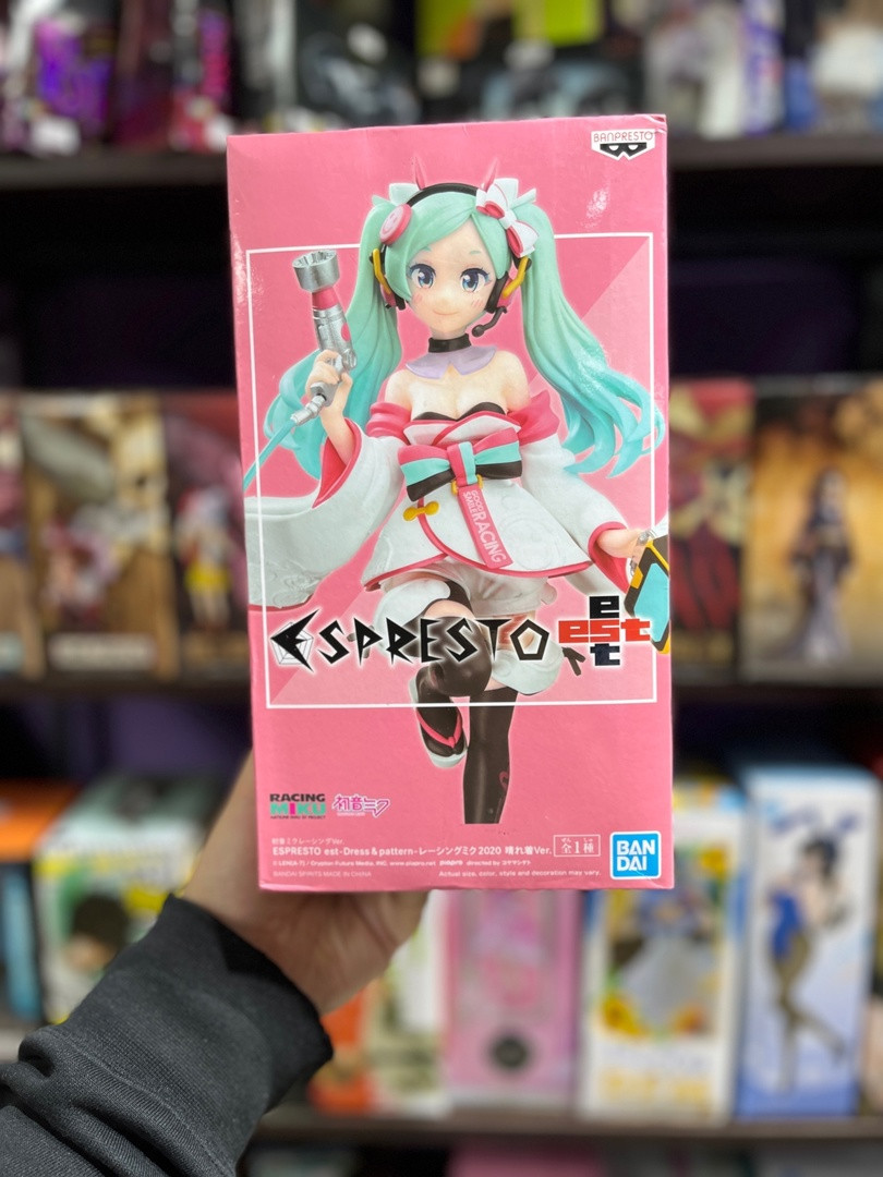 Оригинальная фигурка Bandai Banpresto Hatsune Miku - Espresto Racing 2020 Ver.