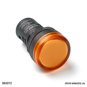 Сигнальная лампа ND16-22DS/4 оранжевый IP40 АС230В CHINT*