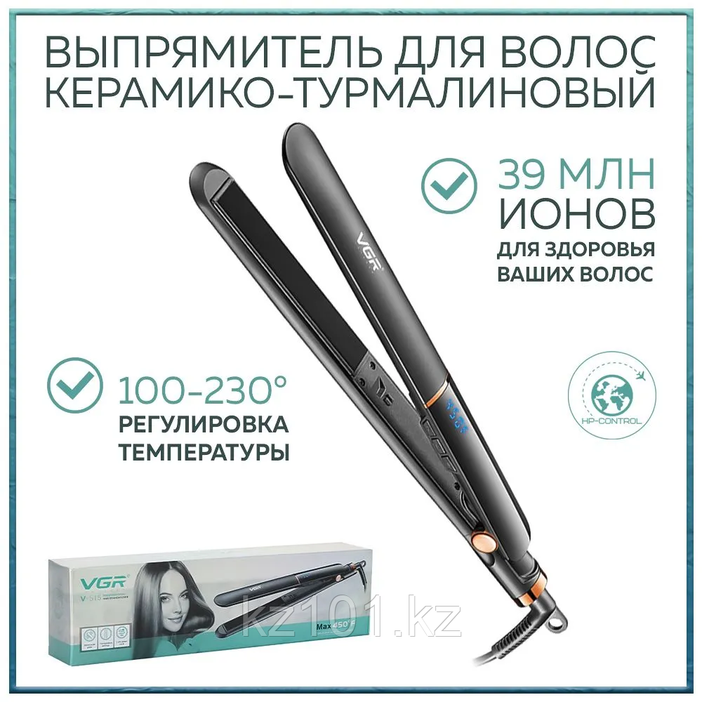 Выпрямитель для волос VGR V-515 (80 Вт)