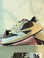 E Nike Air Jordan 1 Low OG кроссовкалары Травис Скоттпен ынтымақтастықтан
