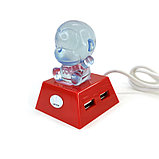 USB 4 PORTS HUB V-T HU225 (Обезьяна), фото 2