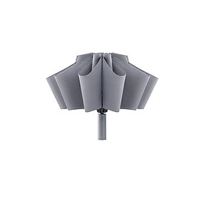 Зонт Xiaomi 90GO Automatic Umbrella (LED Lighting) Серый 2-008520 6941413204200, фото 2