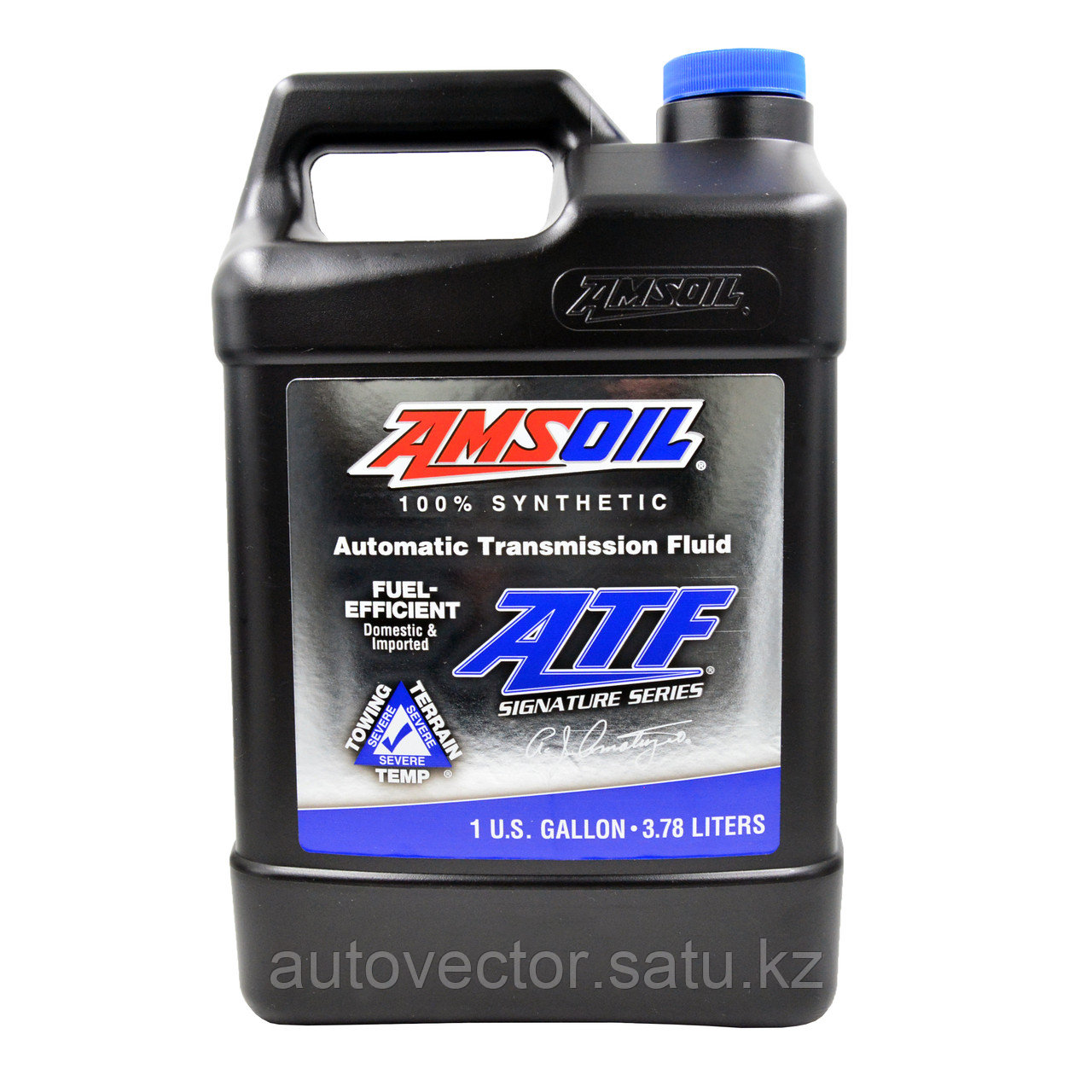 Трансмиссионное масло AMSOIL Signature Series Fuel-Efficient Synthetic ATF 3.78L - фото 1 - id-p114225492