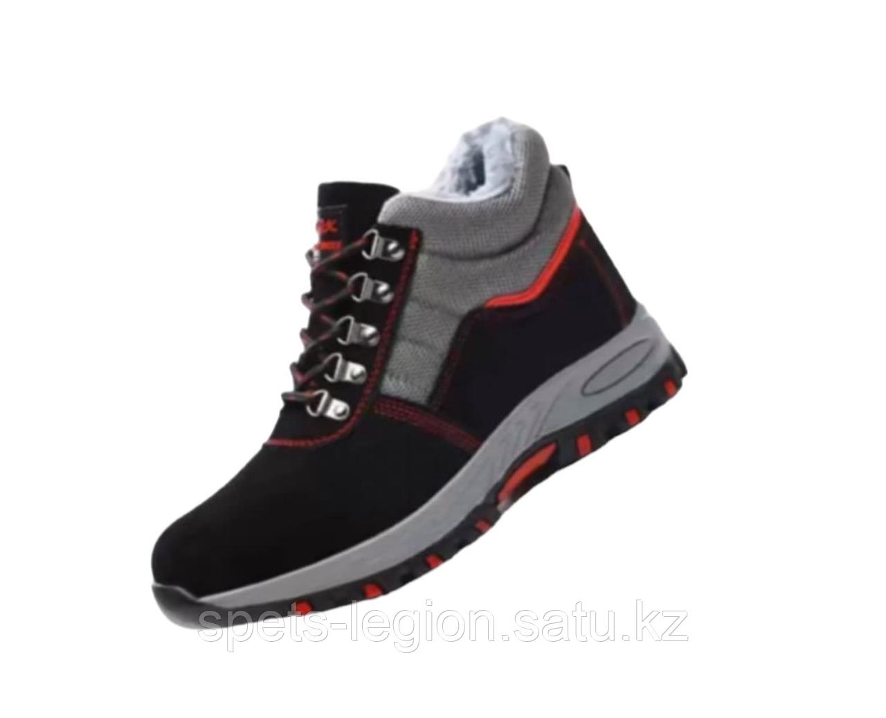 Зимние ботинки с МП черные AOX - фото 1 - id-p114225630