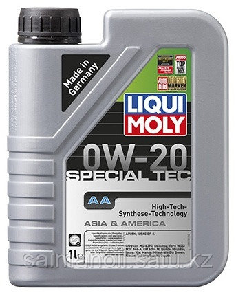 Масло моторное LIQUI MOLY Special Tec AA 0W-20 1 л - фото 1 - id-p114225626