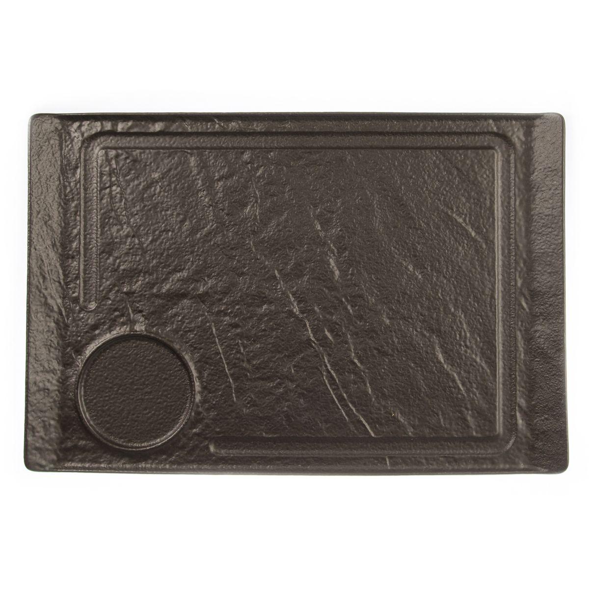 Блюдо для стейка Black Star 35*24*2,2 см, P.L. Proff Cuisine