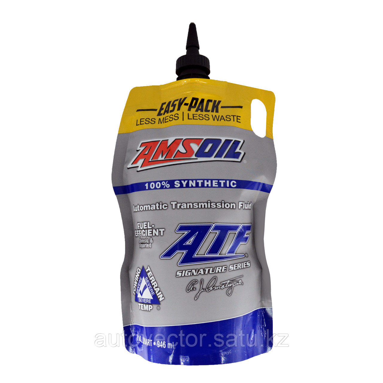 Трансмиссионное масло AMSOIL Signature Series Fuel-Efficient Synthetic ATF 0.946L - фото 1 - id-p114225895