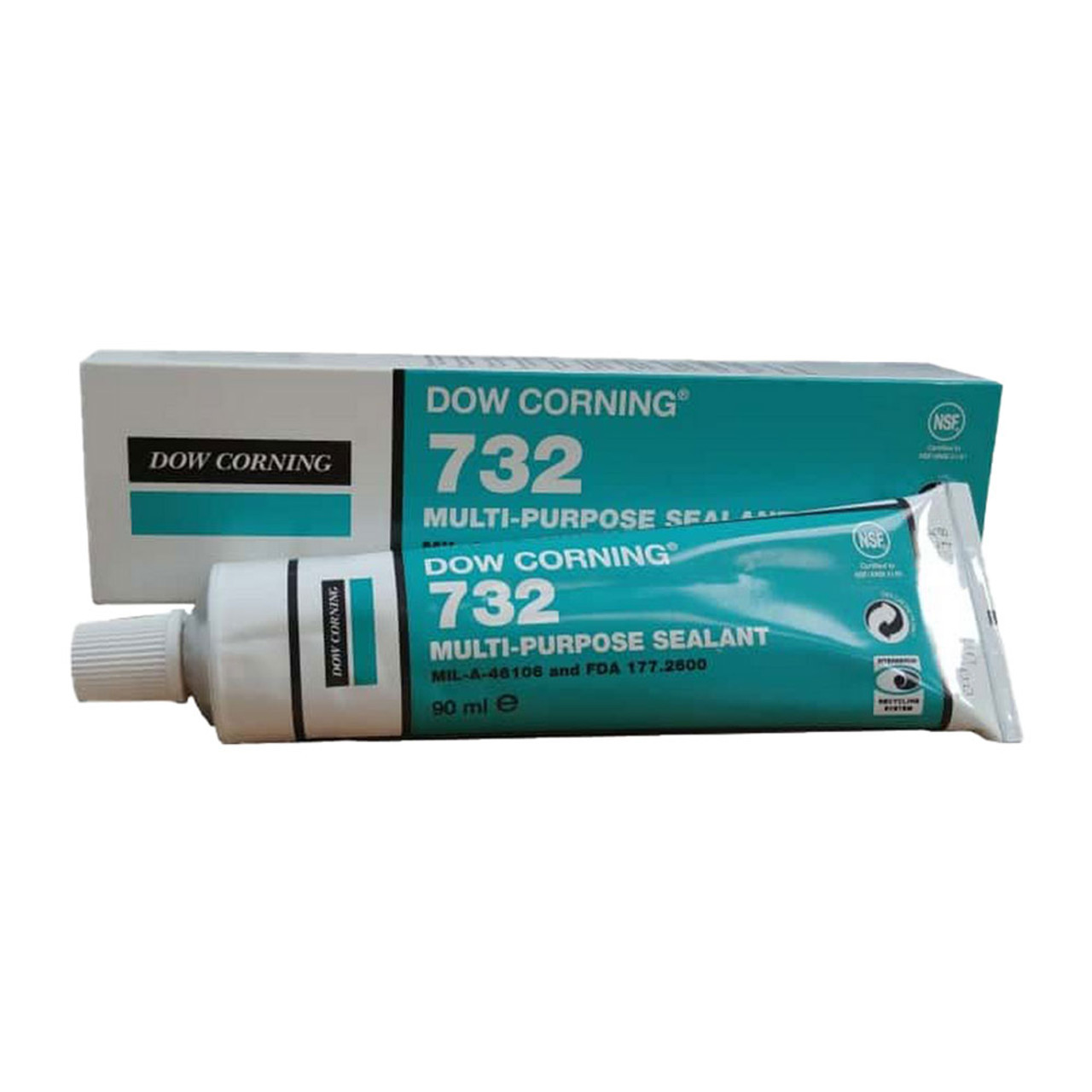 Купить Герметик DOW CORNING® 732 - Силиконовый герметик с пищевым ...