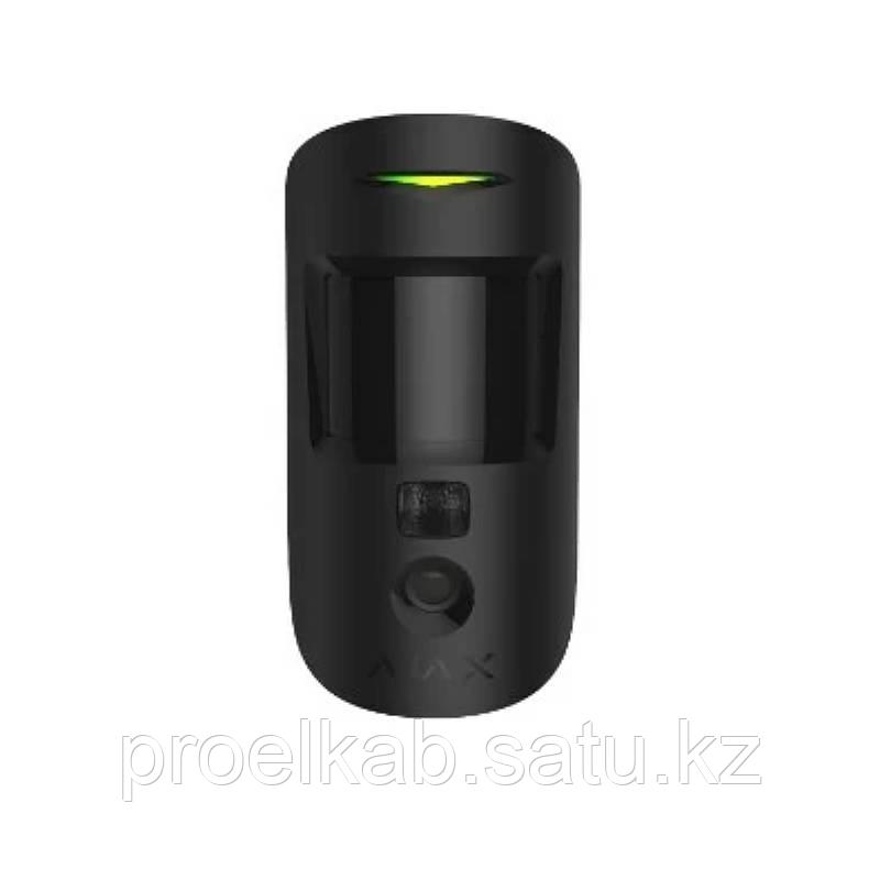 Датчик движения с фотофикс. тревоги совместим с Hub 2 черный MotionCam Ajax - фото 1 - id-p114226453