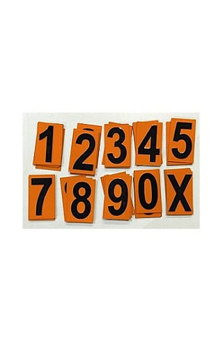 Набор цифр для наборной таблички (33шт) - фото 1 - id-p114226718
