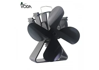 Каминный вентилятор "Voda" K41, материал алюминий, рабочая темп: 55-345 ℃, скорость: 2,3 м/с, фото 2