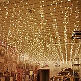 Уличная гирлянда бахрома 20 м на 0,7м (теплый, холодный), фото 2