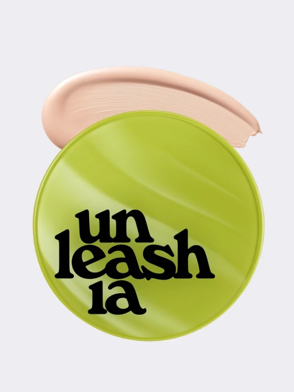 Тональный кушон с сатиновым финишем UNLEASHIA Healthy Green Cushion